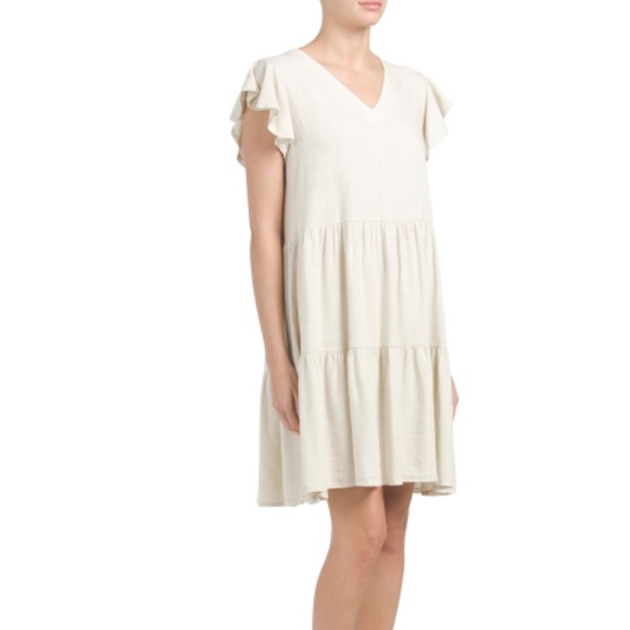 vanessa alexandra linen dress